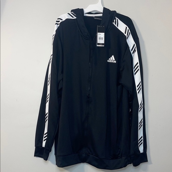 NWT Adidas Men's Pro Madness Hooded Jacket Size 2XL #80 - Picture 2 of 9